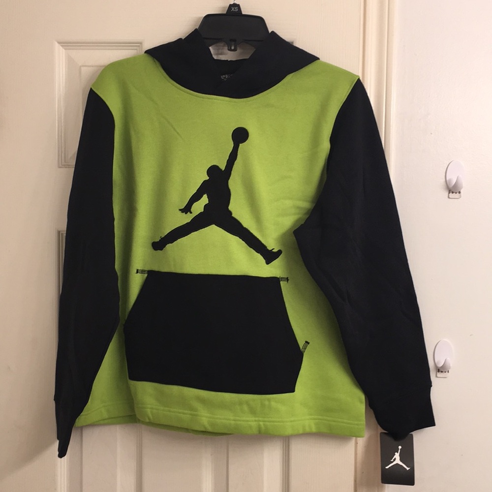 Jordan Jumpman Fleece Hoody - Picture 2 of 8